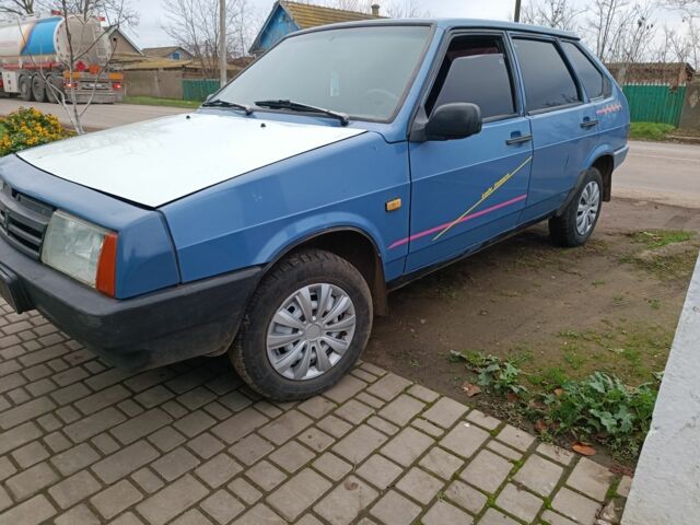 Синій ВАЗ 2109, об'ємом двигуна 1.3 л та пробігом 64 тис. км за 1400 $, фото 1 на Automoto.ua