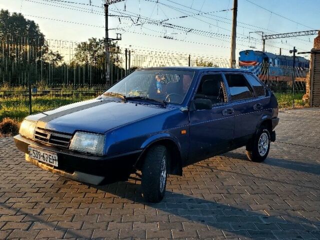 Синій ВАЗ 2109, об'ємом двигуна 1.3 л та пробігом 150 тис. км за 850 $, фото 1 на Automoto.ua