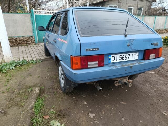 Синій ВАЗ 2109, об'ємом двигуна 1.3 л та пробігом 64 тис. км за 1400 $, фото 3 на Automoto.ua