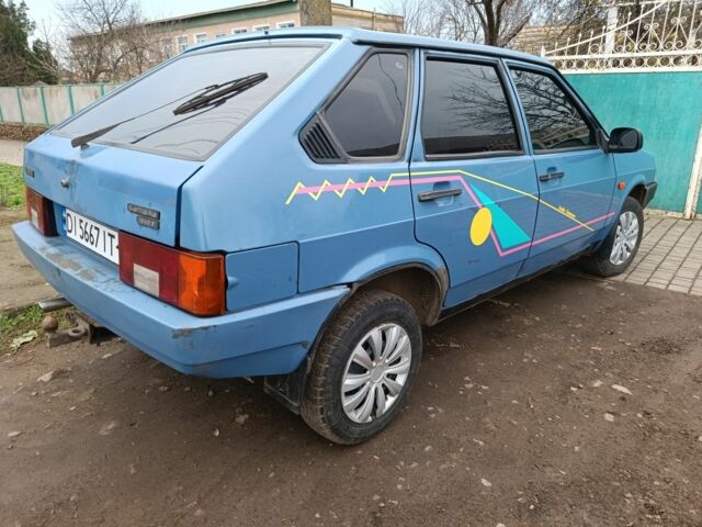 Синій ВАЗ 2109, об'ємом двигуна 1.3 л та пробігом 64 тис. км за 1400 $, фото 2 на Automoto.ua