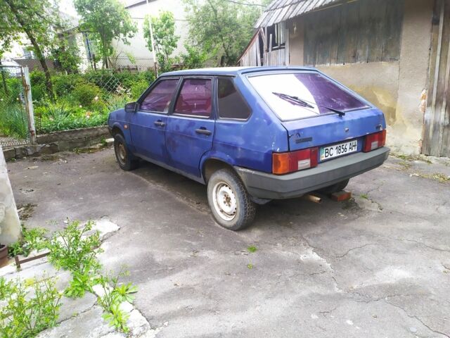 Синий ВАЗ 2109, объемом двигателя 1.3 л и пробегом 100 тыс. км за 350 $, фото 2 на Automoto.ua