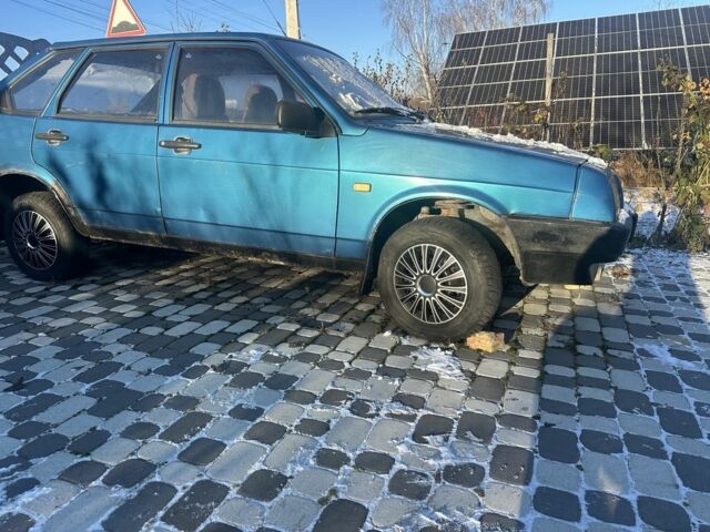 Синій ВАЗ 2109, об'ємом двигуна 1.3 л та пробігом 42 тис. км за 1000 $, фото 2 на Automoto.ua
