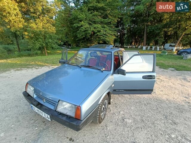 Синий ВАЗ 2109, объемом двигателя 1.5 л и пробегом 65 тыс. км за 1400 $, фото 1 на Automoto.ua