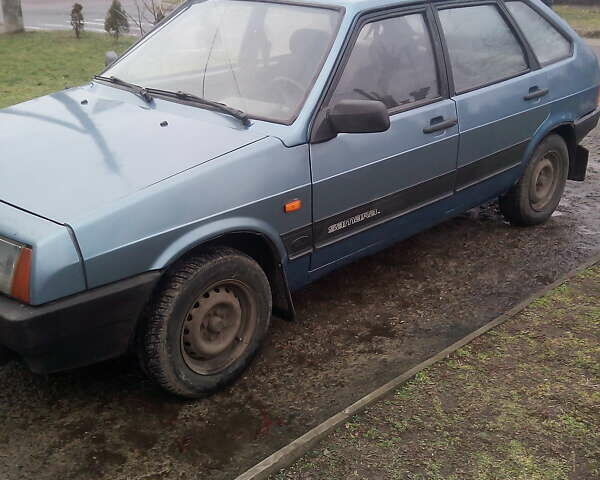 Синий ВАЗ 2109, объемом двигателя 1.3 л и пробегом 100 тыс. км за 1100 $, фото 1 на Automoto.ua