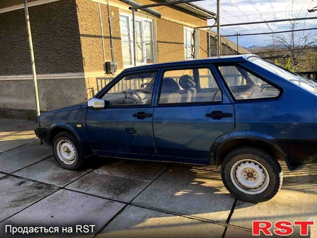 Синий ВАЗ 2109, объемом двигателя 1.5 л и пробегом 90 тыс. км за 750 $, фото 1 на Automoto.ua