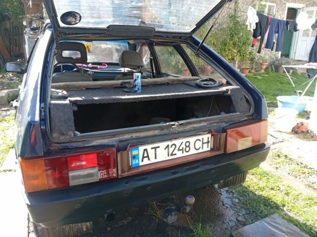 Синий ВАЗ 2109, объемом двигателя 1.3 л и пробегом 36 тыс. км за 680 $, фото 3 на Automoto.ua