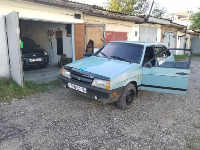 Синий ВАЗ 2109, объемом двигателя 1.5 л и пробегом 90 тыс. км за 650 $, фото 1 на Automoto.ua