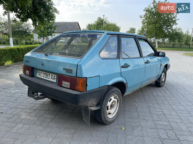 Синій ВАЗ 2109, об'ємом двигуна 1.5 л та пробігом 60 тис. км за 999 $, фото 5 на Automoto.ua