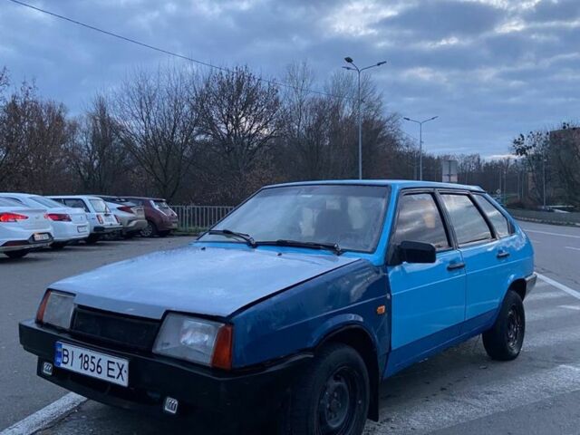 Синий ВАЗ 2109, объемом двигателя 1.5 л и пробегом 200 тыс. км за 472 $, фото 6 на Automoto.ua