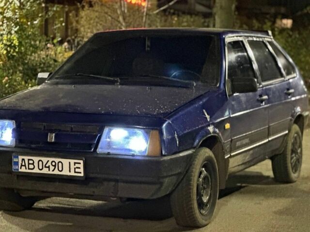Синий ВАЗ 2109, объемом двигателя 1.5 л и пробегом 99 тыс. км за 1250 $, фото 3 на Automoto.ua