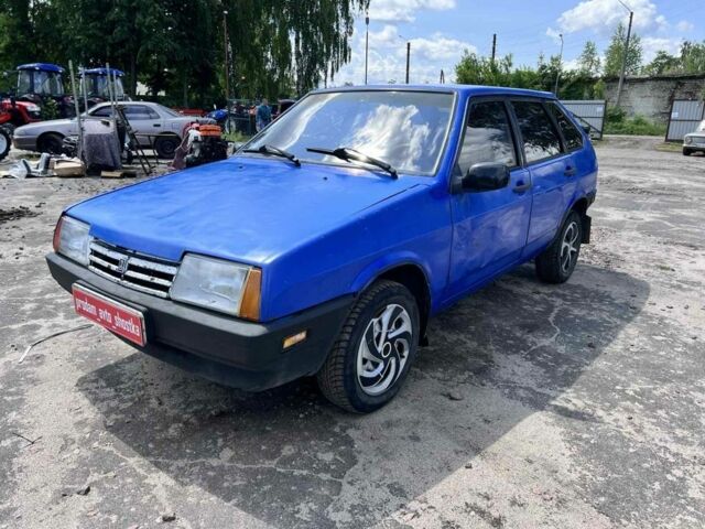 Синий ВАЗ 2109, объемом двигателя 1.5 л и пробегом 120 тыс. км за 792 $, фото 4 на Automoto.ua