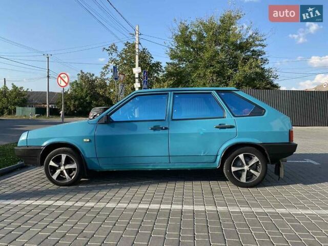 Синій ВАЗ 2109, об'ємом двигуна 1.29 л та пробігом 90 тис. км за 1300 $, фото 6 на Automoto.ua