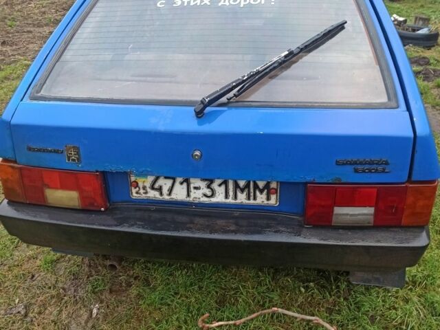 Синий ВАЗ 2109, объемом двигателя 1.6 л и пробегом 96 тыс. км за 900 $, фото 3 на Automoto.ua