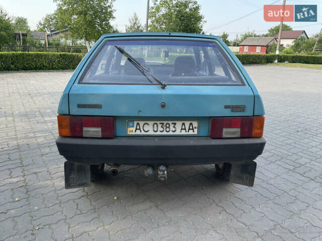 Синій ВАЗ 2109, об'ємом двигуна 1.5 л та пробігом 60 тис. км за 999 $, фото 4 на Automoto.ua