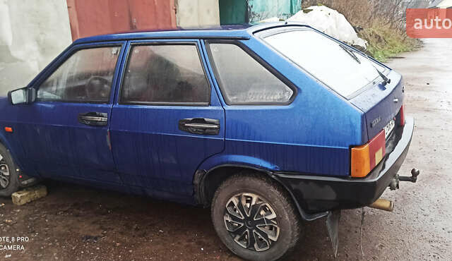 Синий ВАЗ 2109, объемом двигателя 1.1 л и пробегом 100 тыс. км за 1100 $, фото 1 на Automoto.ua