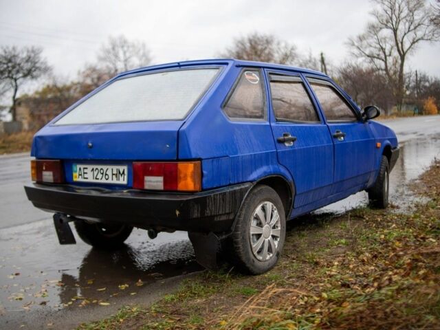 Синій ВАЗ 2109, об'ємом двигуна 1.3 л та пробігом 38 тис. км за 950 $, фото 3 на Automoto.ua