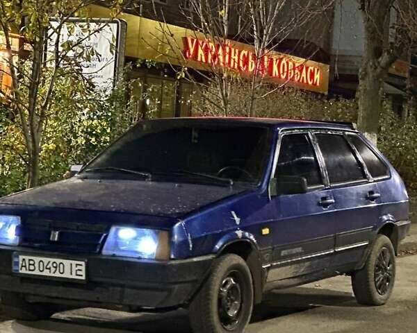 Синій ВАЗ 2109, об'ємом двигуна 1.5 л та пробігом 99 тис. км за 1250 $, фото 1 на Automoto.ua
