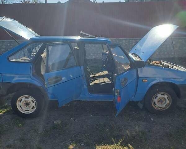 Синий ВАЗ 2109, объемом двигателя 1.3 л и пробегом 250 тыс. км за 1000 $, фото 3 на Automoto.ua