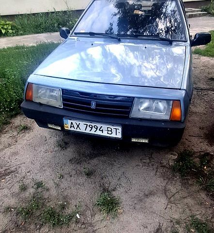 Синий ВАЗ 2109, объемом двигателя 1.3 л и пробегом 100 тыс. км за 900 $, фото 1 на Automoto.ua