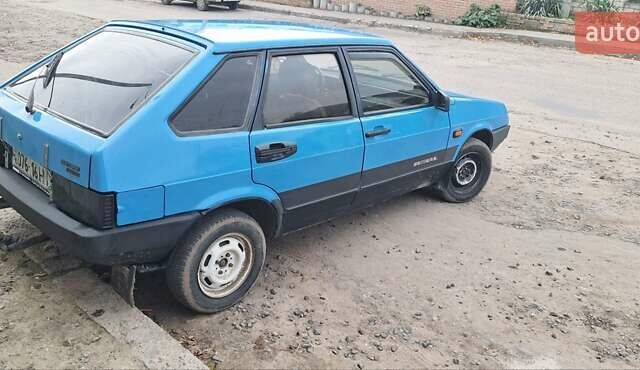 Синий ВАЗ 2109, объемом двигателя 1.6 л и пробегом 300 тыс. км за 1000 $, фото 7 на Automoto.ua