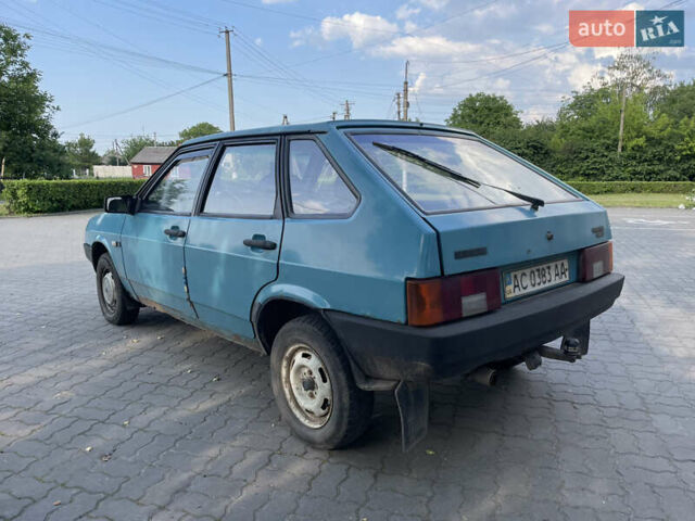 Синій ВАЗ 2109, об'ємом двигуна 1.5 л та пробігом 60 тис. км за 999 $, фото 3 на Automoto.ua