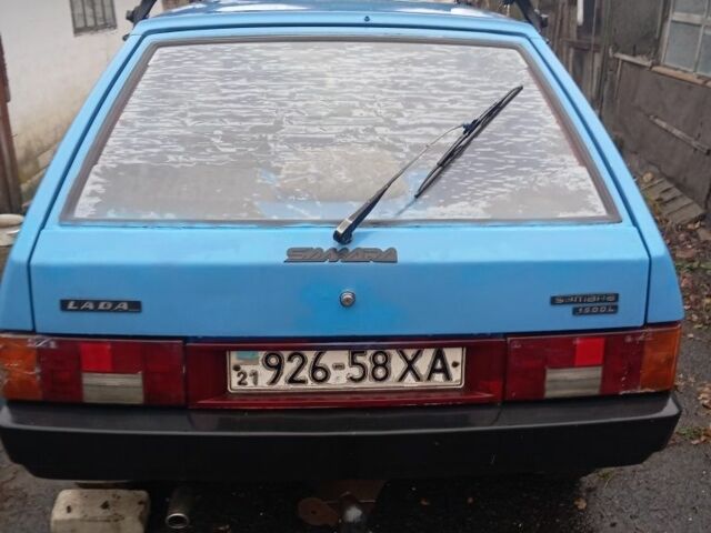 Синий ВАЗ 2109, объемом двигателя 1 л и пробегом 60 тыс. км за 714 $, фото 6 на Automoto.ua