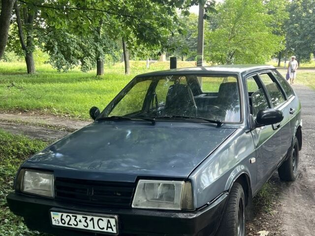 Синий ВАЗ 2109, объемом двигателя 1.5 л и пробегом 150 тыс. км за 960 $, фото 1 на Automoto.ua