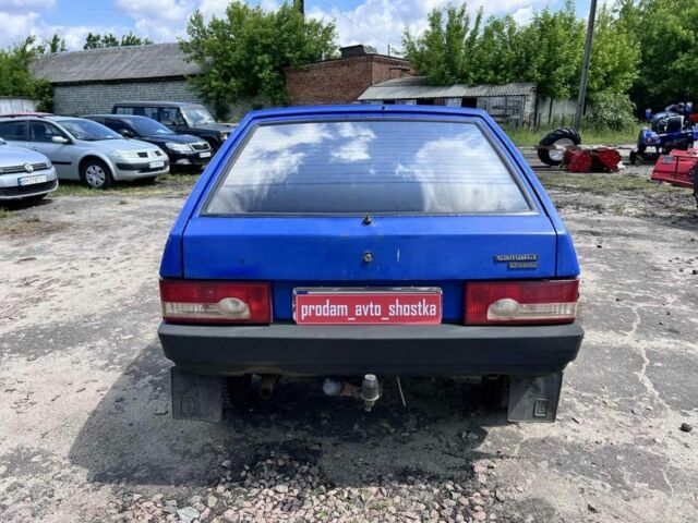 Синий ВАЗ 2109, объемом двигателя 1.5 л и пробегом 120 тыс. км за 792 $, фото 3 на Automoto.ua