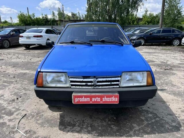 Синий ВАЗ 2109, объемом двигателя 1.5 л и пробегом 120 тыс. км за 792 $, фото 1 на Automoto.ua