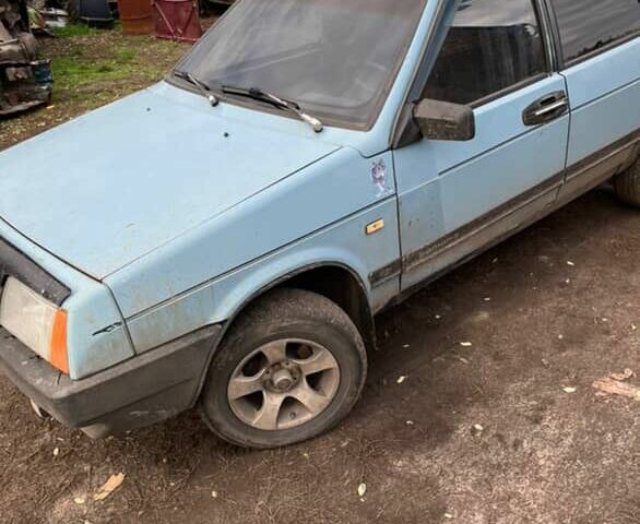 ВАЗ 2109 1992 в Черкассах на Automoto.ua Синий ВАЗ 2109, объемом двигателя 1.3 л и пробегом 99 тыс. км за 800 $, фото 4 на Automoto.ua