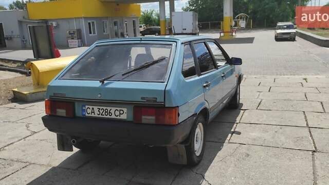 Синий ВАЗ 2109, объемом двигателя 1.1 л и пробегом 87 тыс. км за 1050 $, фото 3 на Automoto.ua