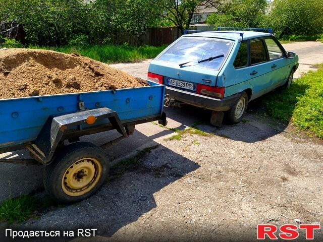 Синій ВАЗ 2109, об'ємом двигуна 1.5 л та пробігом 787 тис. км за 840 $, фото 1 на Automoto.ua