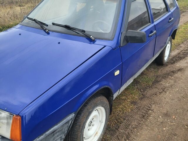 Синій ВАЗ 2109, об'ємом двигуна 1.5 л та пробігом 200 тис. км за 665 $, фото 1 на Automoto.ua