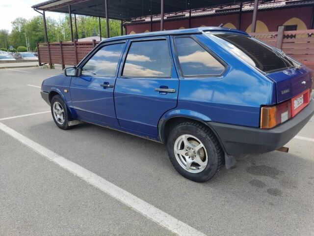 Синий ВАЗ 2109, объемом двигателя 1.3 л и пробегом 1 тыс. км за 800 $, фото 4 на Automoto.ua