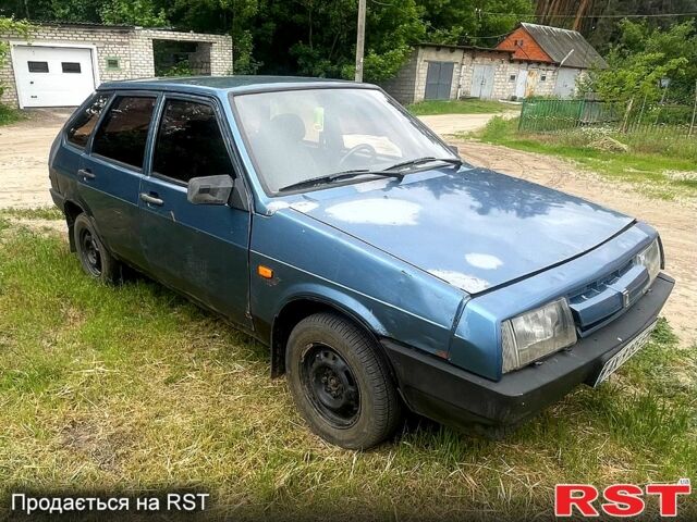 Синій ВАЗ 2109, об'ємом двигуна 1.3 л та пробігом 222 тис. км за 450 $, фото 2 на Automoto.ua