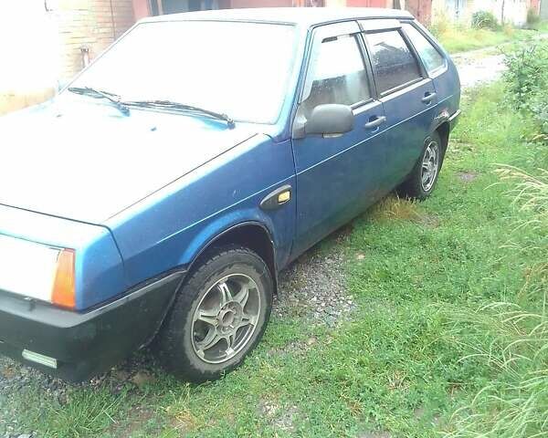 Синій ВАЗ 2109, об'ємом двигуна 1.3 л та пробігом 85 тис. км за 850 $, фото 3 на Automoto.ua