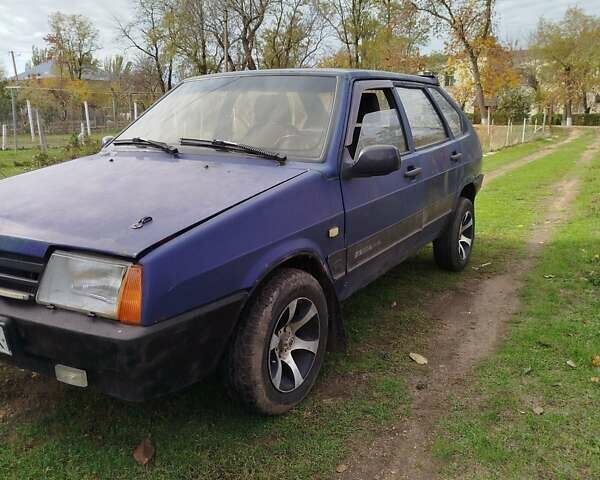 Синий ВАЗ 2109, объемом двигателя 1.1 л и пробегом 160 тыс. км за 850 $, фото 3 на Automoto.ua