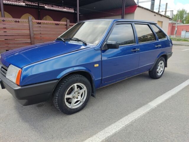 Синий ВАЗ 2109, объемом двигателя 1.3 л и пробегом 1 тыс. км за 800 $, фото 3 на Automoto.ua