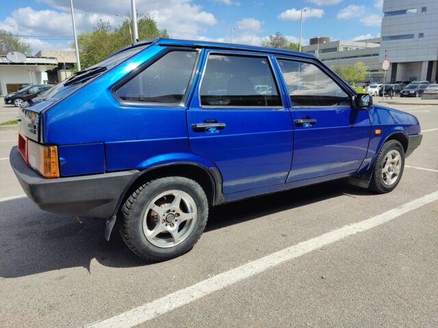Синий ВАЗ 2109, объемом двигателя 1.3 л и пробегом 1 тыс. км за 800 $, фото 1 на Automoto.ua