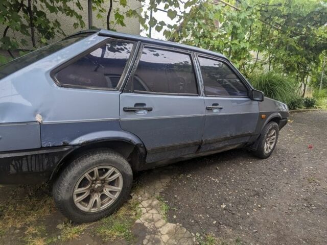 Синий ВАЗ 2109, объемом двигателя 1.3 л и пробегом 280 тыс. км за 601 $, фото 2 на Automoto.ua