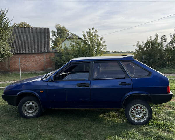 Синий ВАЗ 2109, объемом двигателя 1.5 л и пробегом 90 тыс. км за 530 $, фото 1 на Automoto.ua