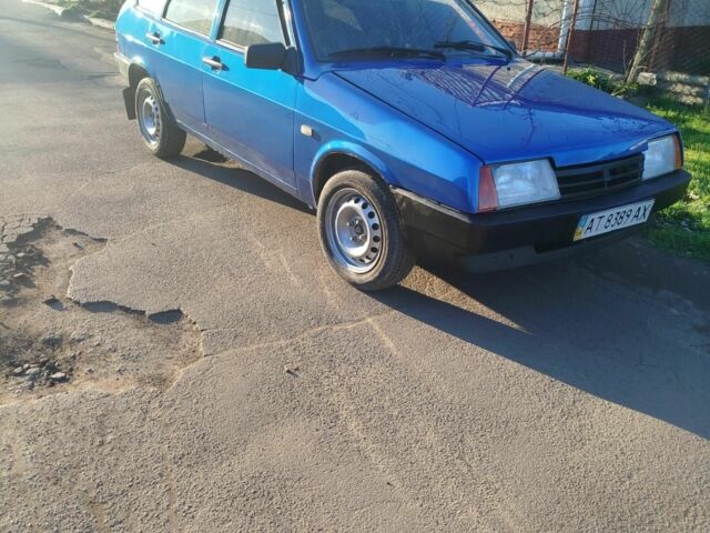Синій ВАЗ 2109, об'ємом двигуна 1.5 л та пробігом 150 тис. км за 1200 $, фото 2 на Automoto.ua