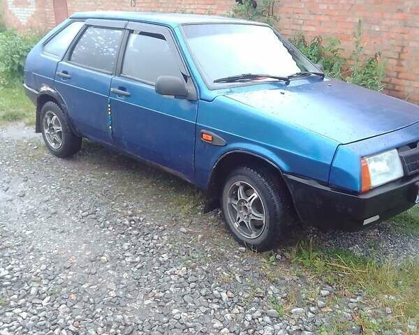 Синій ВАЗ 2109, об'ємом двигуна 1.3 л та пробігом 85 тис. км за 850 $, фото 1 на Automoto.ua