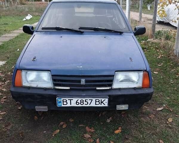 Синий ВАЗ 2109, объемом двигателя 1.1 л и пробегом 160 тыс. км за 850 $, фото 1 на Automoto.ua
