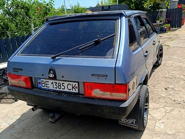 Синий ВАЗ 2109, объемом двигателя 1.3 л и пробегом 350 тыс. км за 1450 $, фото 2 на Automoto.ua