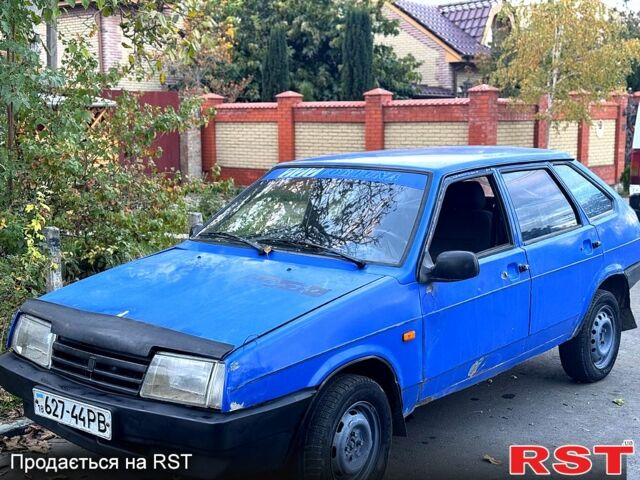 Синий ВАЗ 2109, объемом двигателя 1.5 л и пробегом 328 тыс. км за 450 $, фото 8 на Automoto.ua