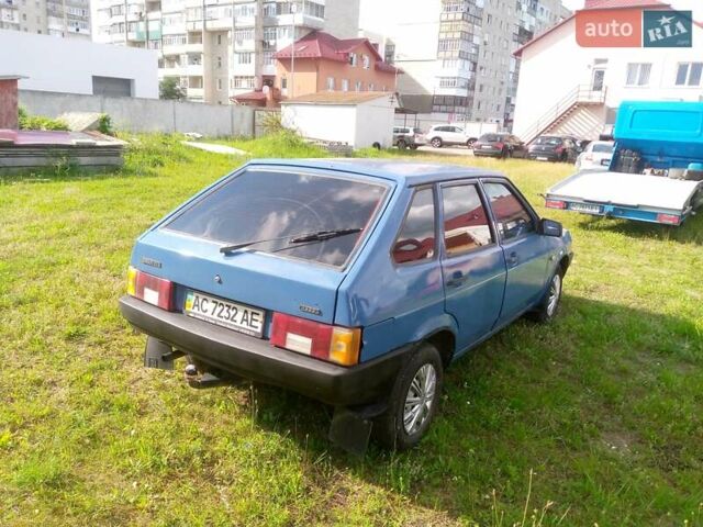 Синий ВАЗ 2109, объемом двигателя 1.45 л и пробегом 999 тыс. км за 1079 $, фото 4 на Automoto.ua