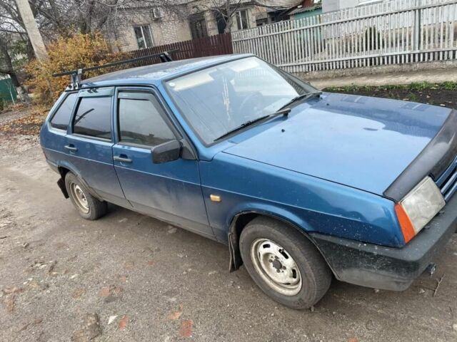 Синій ВАЗ 2109, об'ємом двигуна 1.5 л та пробігом 65 тис. км за 1300 $, фото 1 на Automoto.ua