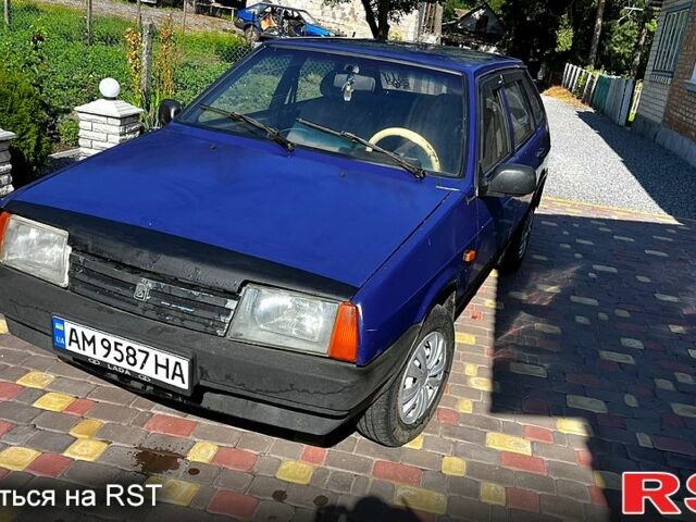Синий ВАЗ 2109, объемом двигателя 1.3 л и пробегом 200 тыс. км за 600 $, фото 11 на Automoto.ua