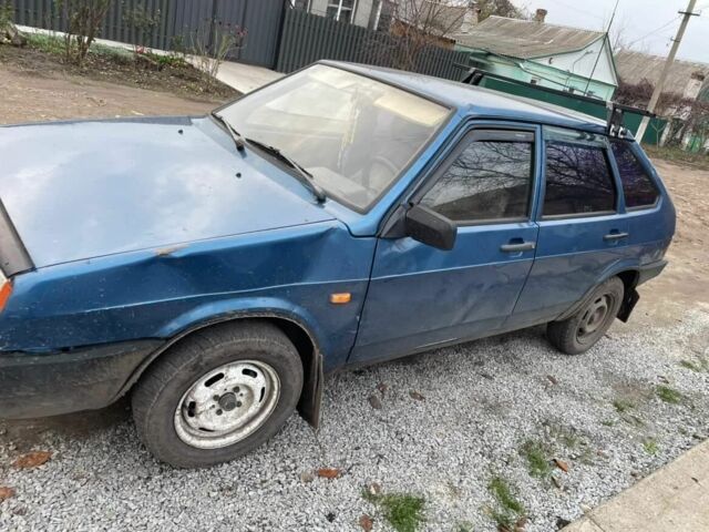 Синій ВАЗ 2109, об'ємом двигуна 1.5 л та пробігом 65 тис. км за 1300 $, фото 3 на Automoto.ua